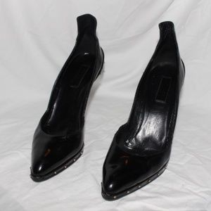 Gucci pointed toe high back heels